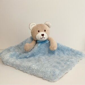 Baby Baby Blankets & Beyond Teddy Bear Lovey Blue Security Blanket